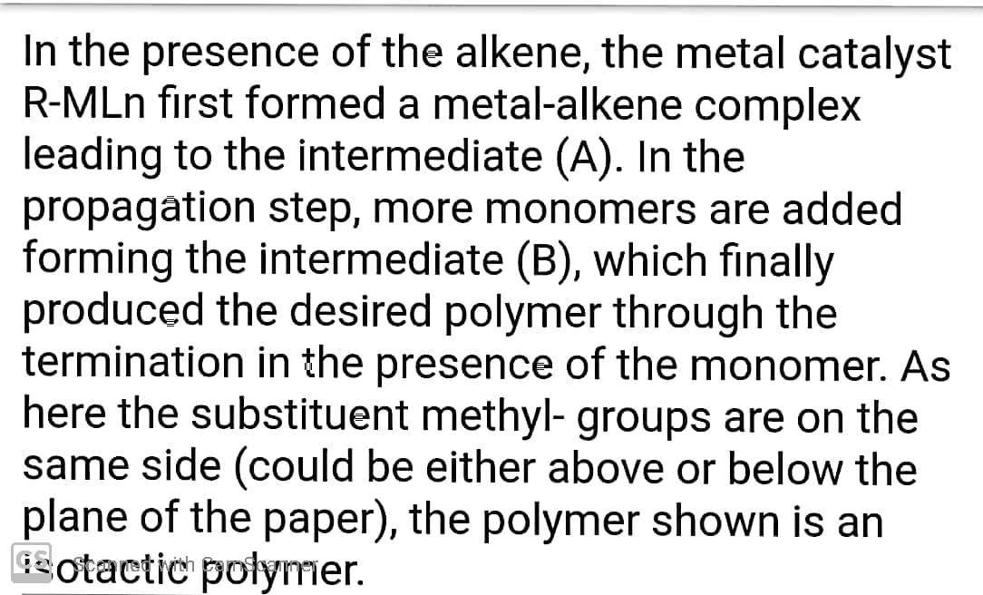 Chemistry homework question answer, step 1, image 1